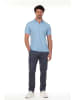 The Time of Bocha Poloshirt in Hellblau