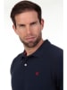 The Time of Bocha Poloshirt in Dunkelblau