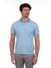 The Time of Bocha Poloshirt in Hellblau