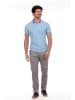 The Time of Bocha Poloshirt lichtblauw