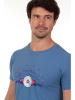 The Time of Bocha 2er-Set: Shirts in Blau/ Weiß