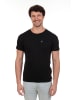 The Time of Bocha 2er-Set: Shirts in Schwarz/ Khaki