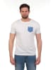 The Time of Bocha 2-delige set: shirts wit/donkerblauw