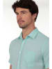The Time of Bocha 2er-Set: Hemden - Regular fit - in Türkis/ Blau