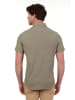 The Time of Bocha 2-delige set: blouses - regular fit - kaki/lichtblauw