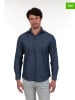 The Time of Bocha 2-delige set: blouses - regular fit - blauw/donkerblauw