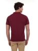 The Time of Bocha 2er-Set: Poloshirts in Bordeaux/ Dunkelblau