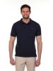 The Time of Bocha 2-delige set: poloshirts bordeaux/donkerblauw