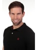 The Time of Bocha 2-delige set: poloshirts zwart/wit