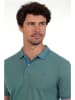 The Time of Bocha 2er-Set: Poloshirts in Türkis/ Dunkelblau