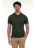The Time of Bocha 2er-Set: Poloshirts in Beige/ Grün