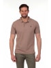 The Time of Bocha 2er-Set: Poloshirts in Beige/ Grün