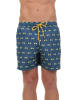 The Time of Bocha 2-delige set: zwemshorts roze/donkerblauw