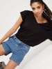 Cross Jeans Szorty dżinsowe w kolorze niebieskim