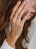 Pandora Zilveren ring met edelstenen
