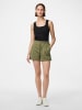 Pieces Sweatshort "Chilli" olijfgroen