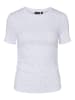 Pieces Shirt "Tyler" in Weiß