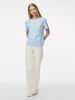Pieces Shirt "Tamera" in Hellblau