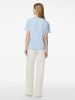 Pieces Shirt "Tamera" in Hellblau