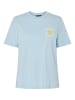 Pieces Shirt "Tamera" in Hellblau