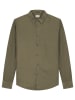 DSTREZZED Linnen blouse kaki
