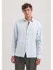 DSTREZZED Linnen blouse lichtblauw