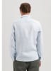 DSTREZZED Linnen blouse lichtblauw