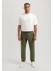 DSTREZZED Lniane spodnie chino w kolorze khaki