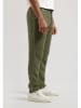 DSTREZZED Lniane spodnie chino w kolorze khaki