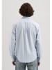 DSTREZZED Blouse lichtblauw/wit