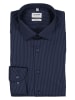 OLYMP Blouse "Level 5" - body fit - donkerblauw