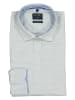 OLYMP Blouse "Casual" - regular fit - groen/blauw