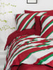 Elizabed Renforcé beddengoedset "Merry" rood/wit/groen