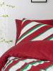 Elizabed Renforcé beddengoedset "Merry" rood/wit/groen