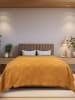 Colourful Cotton Bedsprei "Russel" oranje