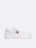 Tommy Hilfiger Shoes Leder-Sneakers in Weiß