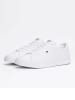 Tommy Hilfiger Shoes Leder-Sneakers in Weiß