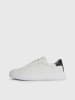 Calvin Klein Leder-Sneakers in Creme