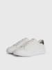 Calvin Klein Leder-Sneakers in Creme