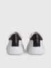 Calvin Klein Leder-Sneakers in Creme