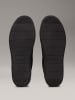 Calvin Klein Leder-Sneakers in Schwarz