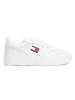Tommy Hilfiger Shoes Leder-Sneakers in Weiß