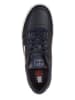 Tommy Hilfiger Shoes Leder-Sneakers in Schwarz