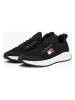 Tommy Hilfiger Shoes Leder-Sneakers in Schwarz