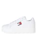 Tommy Hilfiger Shoes Leder-Sneakers in Weiß