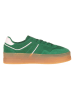 Tommy Hilfiger Leren sneakers groen