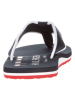 Tommy Hilfiger Shoes Zehentrenner in Dunkelblau