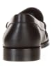 Tommy Hilfiger Shoes Leder-Mokassins in Schwarz