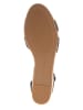 Tommy Hilfiger Shoes Keilsandaletten in Schwarz