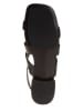 Tommy Hilfiger Shoes Leder-Sandalen in Schwarz